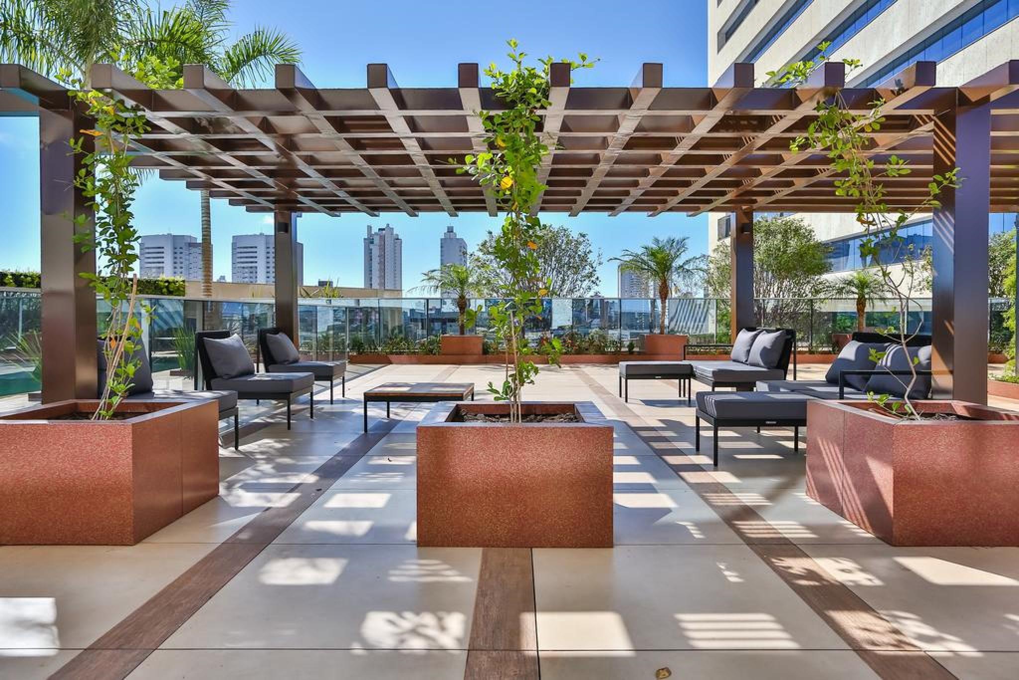Transamerica Collection גויאניה מראה חיצוני תמונה Rooftop garden