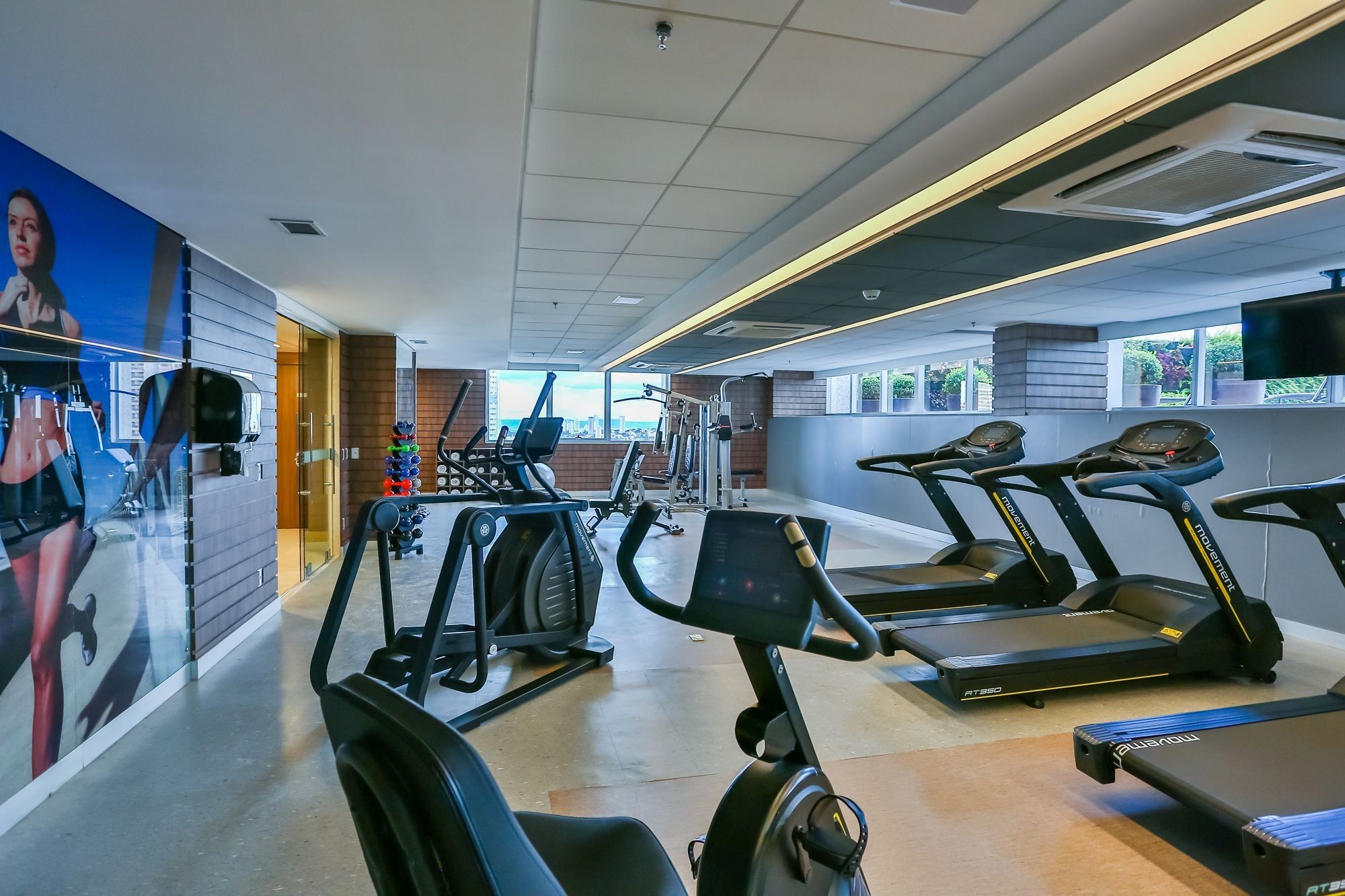 Transamerica Collection גויאניה מראה חיצוני תמונה The gym at the hotel